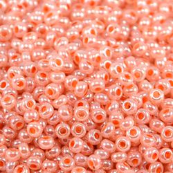 37389 Бисер розово-оранжевый жемчужный (Preciosa) 