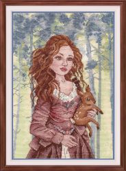 1259 Набор для вышивания Овен "Лесная нимфа"