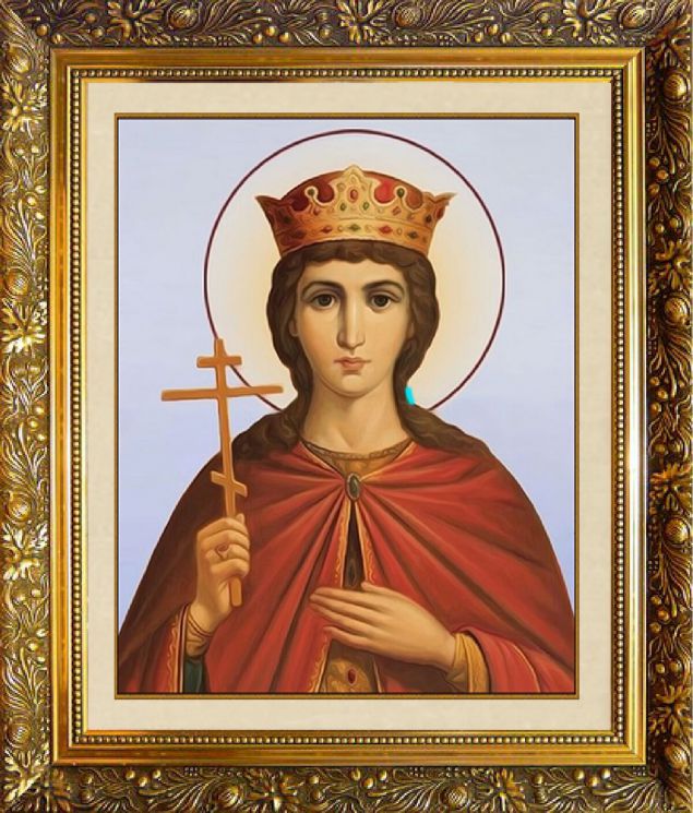 Алмазная мозаика МИЛАТО "Икона Святая Екатерина" S-03 