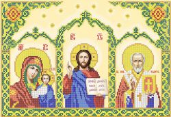 КБ-046 Схема для вышивания бисером ТМ Наследие "Домашний Иконостас"
