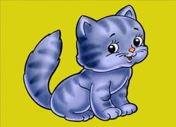 БСА5-015 Алмазная мозаика ТМ Наследие "Полосатый котик"