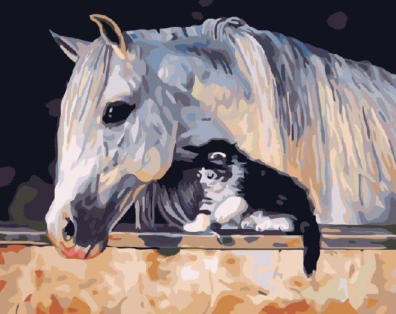 Картина по номерам Paintboy "Подружки" GX8130