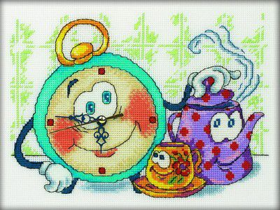 М40001 Набор для вышивания РТО "Весёлый будильник"